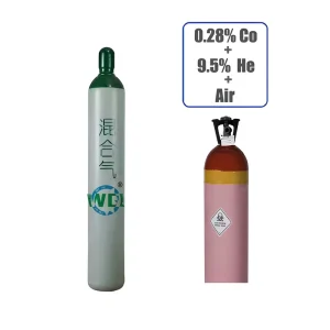 0.28% Co + 9.5% He + Air Ternary Mixed Gas Cylinder for Etching and Calibration