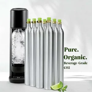 0.6L Food Grade CO2 Gas Cylinder for Carbonated Water Maker