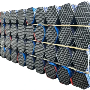 1/2 Inch SCH40 Hot Dip GI Steel Pipe Carbon Steel Round Tube for Greenhouse Fence Post and Agricultural Structure