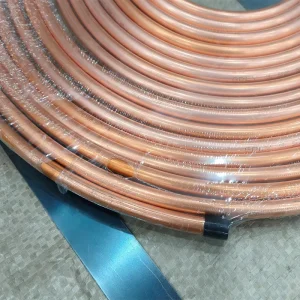 1/4 3/8 Inch 99.9% Copper Soft Temper Pancake Coil ASTM B280 Copper Tube for Air Conditioning