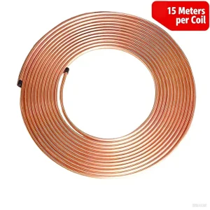 1/4 Inch Copper Coil Pipe Tube for Heaters Heat Exchangers and Water Pipes