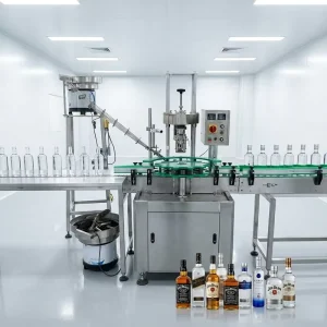 1-Head ROPP Capping Machine for Wine, Whisky, and Spirit Bottles