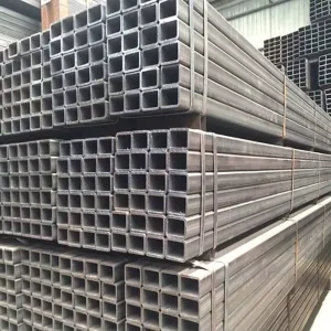 10*10 to 100*100 Iron Furniture Square Hollow Steel Tube Profiles Factory Direct