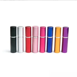 10ml Metal Spray Bottle 10ml Aluminium Portable Refillable Perfume Atomizer