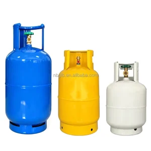 11kg LPG Gas Cylinder Refillable Empty Steel 24L Capacity ISO Certified Low Pressure Custom Color for Home Cooking