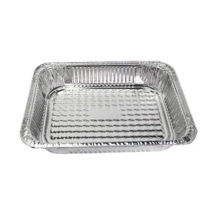 120oz Half-Size Deep 12×10 Inch Disposable Aluminum Foil Pan for Steam Table, Catering, BBQ, and Roasting