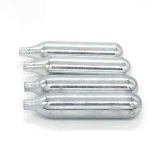 12g Low-Pressure Steel CO2 Cartridge N2 Ar Cylinder Mini CO2 Capsules for Industrial Gas Use