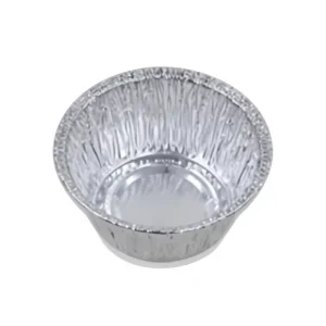 130ml 78mm Round Disposable Aluminum Foil Sauce Cup with Lid for Takeout, Dressings, Desserts, and Baking