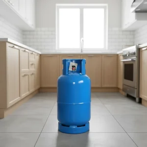 15KG Steel Refillable LPG Gas Cylinder Low Pressure 35.5L Capacity 2.5mm Wall for Industrial Applications