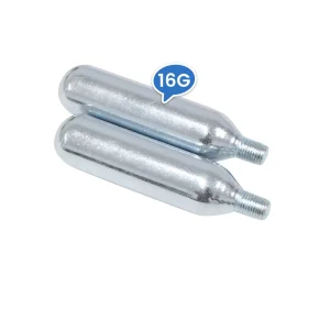 16g 20g 24g 25g 33g Threaded Portable Mini Steel CO2 Cartridge for Bike Tire Inflator