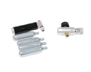 16g CO2 Cylinder Bicycle Tire Inflation Disposable Mini Gas Tank Cartridges Steel Low Pressure