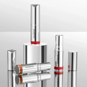 16mm Aluminum Lipstick Tube Silver Cosmetic Packaging Metal Tube