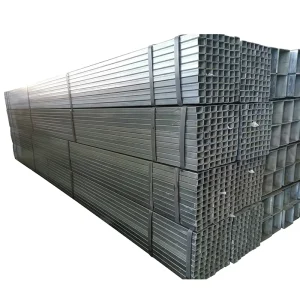 2 Inch Square Galvanized Steel Pipe 50mm Rectangular Hollow Tube