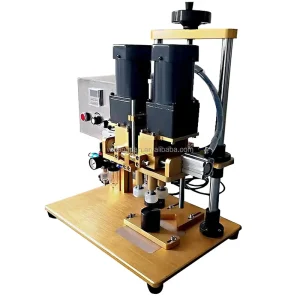 2 Year Warranty Semi Automatic Easy Operate Electric Screw Capping Machine for Chemical Applications