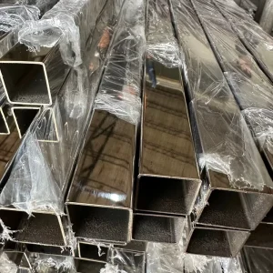 201 304 316L Cold-Rolled ERW Stainless Steel Square Pipe Rectangular Tube