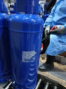 20KG LPG Gas Cylinder 2.5MM 48L for Light Industry