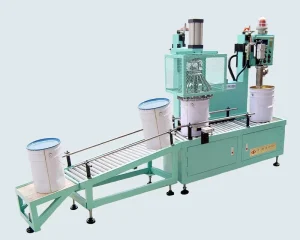 20L Bucket Weighing and Filling Machine with Capping Machine for Coatings, Resins, Paints, Curing Agents, and Lubricants