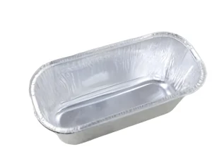 212x99x85mm 1100ml Deep Aluminum Foil Container Disposable Rectangular Baking Pan with Lid for Meal Prep Takeout Baking Airline