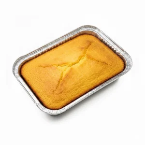 23oz Disposable Eco-Friendly Rectangular Food Grade Aluminum Foil Container