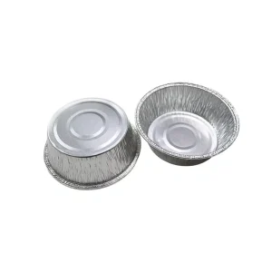 240ml Disposable Aluminum Foil Meal Bowls, 2,000-Piece Pack, Blister-Processed