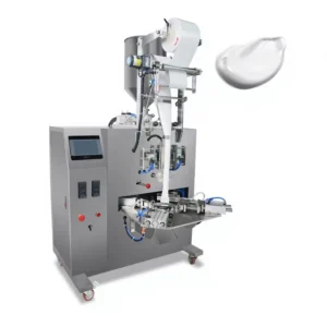 25ml Body Lotion Cream Shampoo Beverage Chemical Automatic Liquid Sachet Filling Sealing Packaging Machine High Accuracy PLC