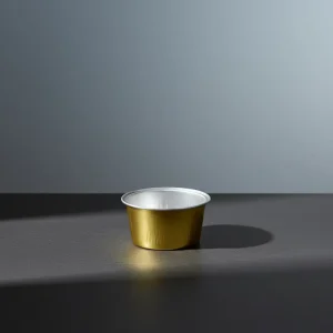 270ml Disposable PP Plastic Food-Grade Cake Cup with Foil Lid for Muffins, Cupcakes, and Ramekins