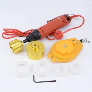 28 32mm Glass Bottle Capper Portable Semi automatic Electric Capping Machine with Engine Core for Food & Beverage Screw Capping