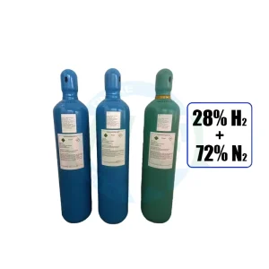 28% Hydrogen + 72% Nitrogen Mixed Gas Cylinder for Semiconductor Industry