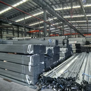 30*60mm 30*30mm 40*80mm Pipe Price Erw Square Tubes Square Gi Hollow Section Pre Galvanized Square Rectangular Steel Welded ERW