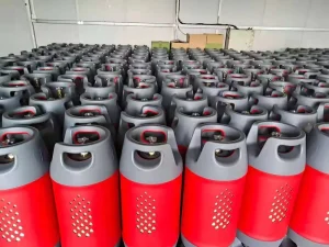 30.5L 7.2kg LPG Composite Cylinder HDPE Explosion-Proof Propane Gas Bottle for Food Stall and Family Cooking