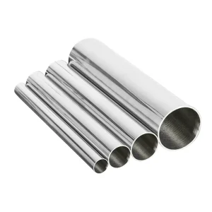 304 316L Sanitary Grade Stainless Steel Tube Polished Welded JIS Standard Water Supply Pipe Model 039