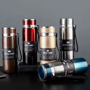 316 Stainless Steel Double Wall Smart Water Bottle Sustainable Vacuum Flasks for Men Women Kids