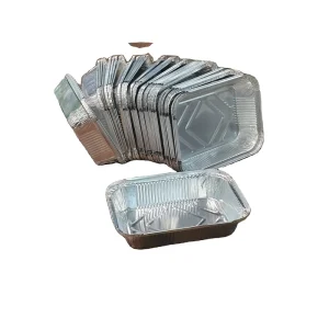 3200ml Disposable Aluminum Foil Container 320x260mm Tin Tray for Catering Oven Takeaway Food Airline Party BBQ