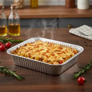 3227 Model 1500ml 16g Heavy-Duty Disposable Aluminum Foil Pan