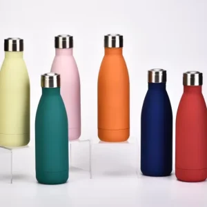 350ML Classic Reusable Metal Flask 304 Stainless Steel Water Bottles Vacuum Flask for Hot Cold Keep Your Beverages Fresh