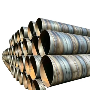 3PE Anti-Corrosion Large Diameter Spiral Welded Steel Pipe SSAW Tube for Oil and Gas Transportation