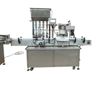 4-Nozzle Oral Liquid Filling and Capping Machine