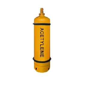 40L Acetylene Gas Cylinder with CGA510 Valve and Cap