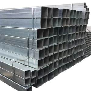 40mm x 40mm Galvanized Square Tube 0.8mm to 4.0mm Wall Thickness