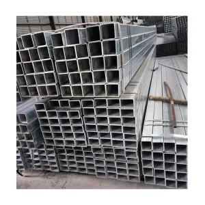 40×40 Carbon Galvanized Square Steel Tube Hollow Section 1 Inch Tubing