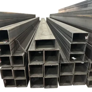 40x40mm 6M Black Iron Square Steel Tube for Construction