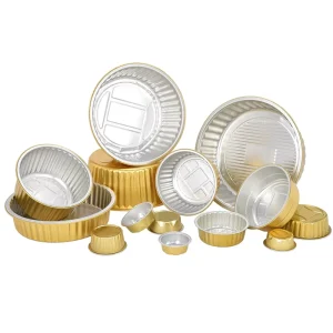4oz 125ml Disposable Aluminum Foil Baking Cup Container