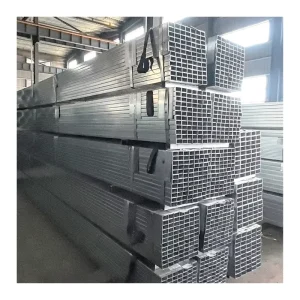 4×4 Square Tubing 50x50mm 100x100mm Galvanized Steel Pipe Zinc-Coated for Carports