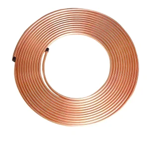 5/8 Inch 5/16 Inch AC Soft Copper Tube 0.5mm 0.71mm Wall Thickness HVAC Copper Pipe