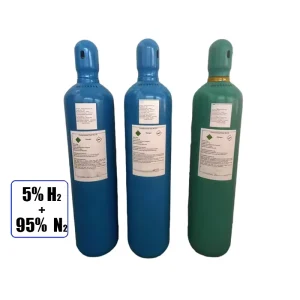 5% Hydrogen + 95% Nitrogen Mixed Gas Cylinder for Tracer Gas