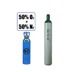 50% Oxygen + 50% Nitrogen Mixed Gas Cylinder for Tracer Gas