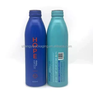500ML 600ML Aluminum Bottles Empty Metal Cans for Sparkling Water Carbonated Drinks & Fruit Juices