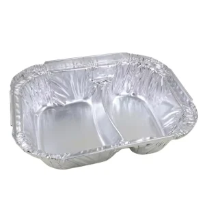 500ml 200x155x45mm Aluminum Foil Container Disposable Rectangular Pan with Lid for Restaurant Catering Party Airline Takeaway