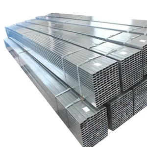 50X100 Rectangular Hollow Sections MS Steel Tube Hot Rolled Construction Materials
