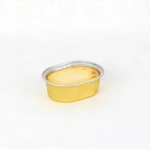 50ml Food-Grade Oven-Safe Disposable Aluminum Foil Baking Containers with PP Plastic and Foil Lid
